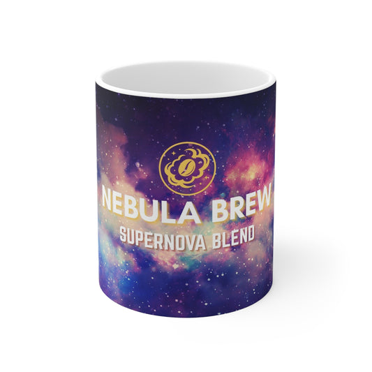 Nebula Brew Mug - Supernova Blend - Galaxy Design Coffee Mug for Space Lovers