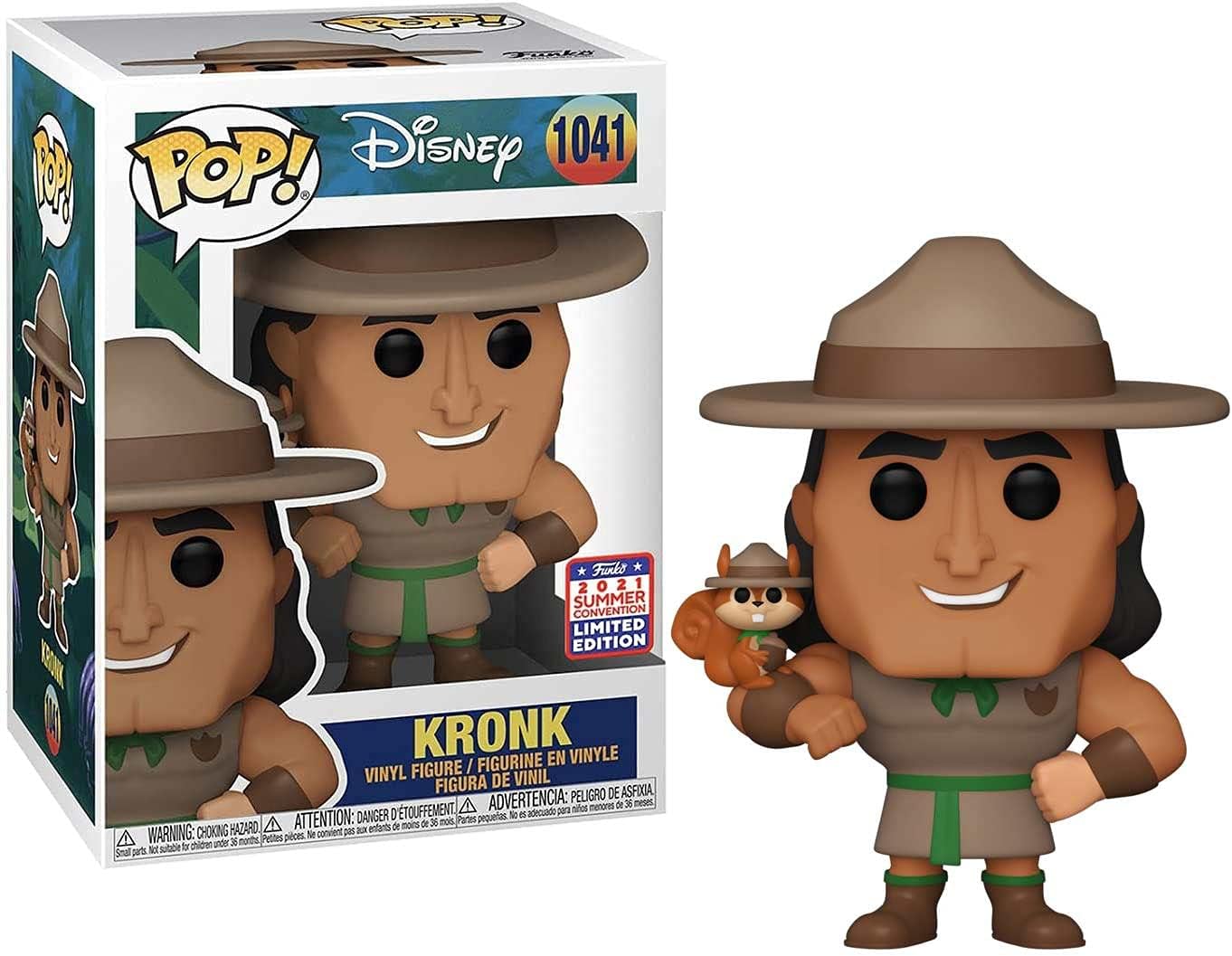 Funko Pop! Vinyl Disney The Emperor's New Groove Scout Kronk #1041 - 2021 Summer Convention Limited Edition