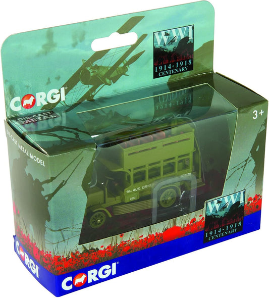 Corgi WWI Centenary Old Bill Bus Die Cast Metal Model