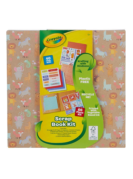 Crayola 66 Piece Scrap Book Kit