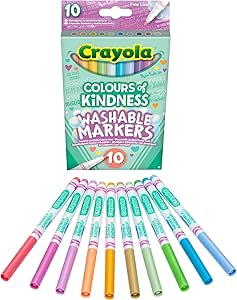 Crayola Colours of Kindness 10 Washable Markers