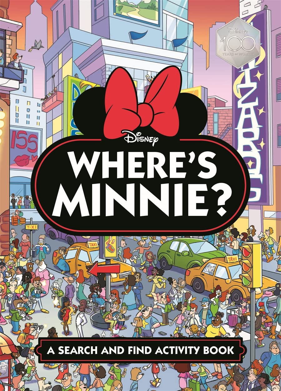 Disney 100 Where's Minnie? A Search and Find Activity Book 3