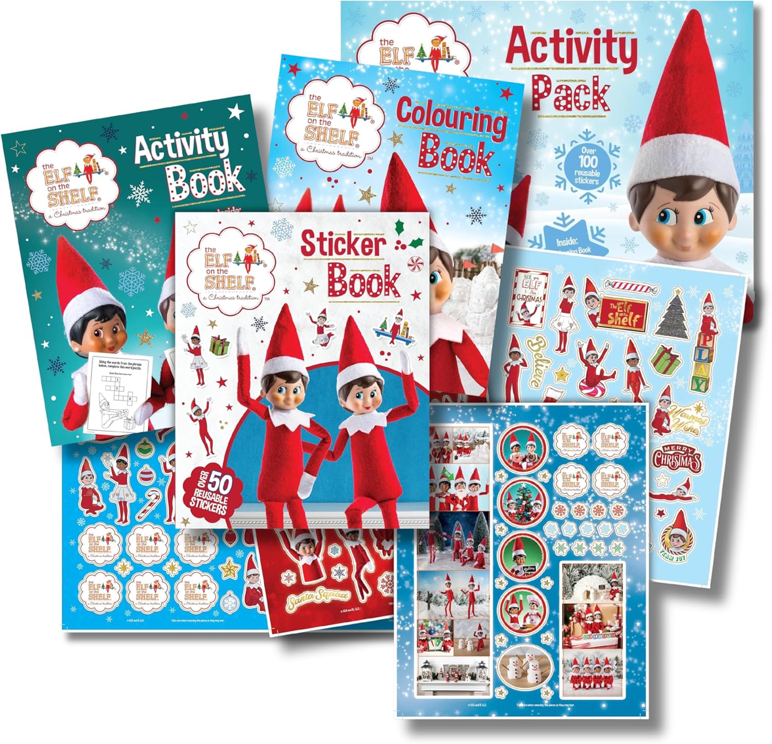 Elf on a Shelf Activity Pack 2