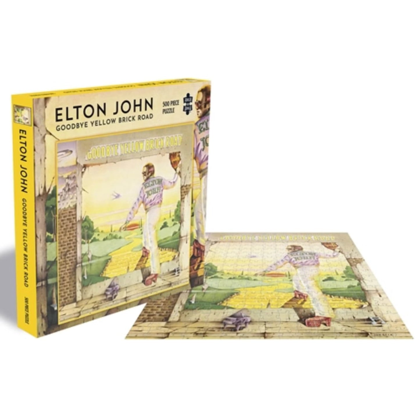 Elton John Goodbye Yellow Brick Road 500 Piece Jigsaw Puzzle