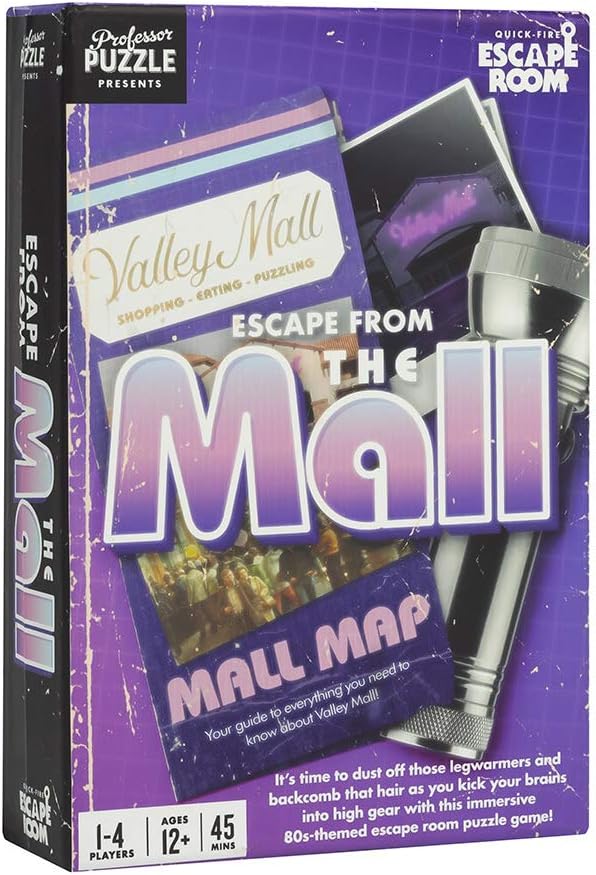 Escape from the Mall - Quick Fire Escape Room Board Game