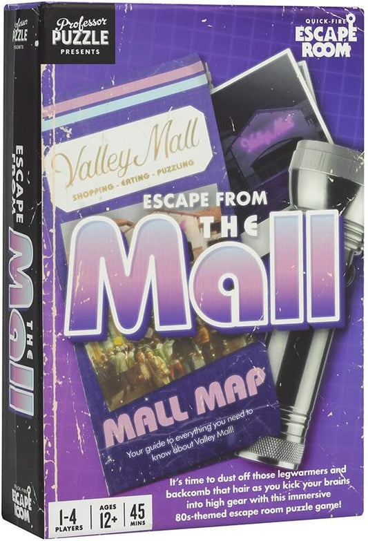 Escape from the Mall - Quick Fire Escape Room Board Game