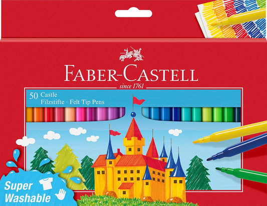 Faber-Castell 50 Felt Tip Pens