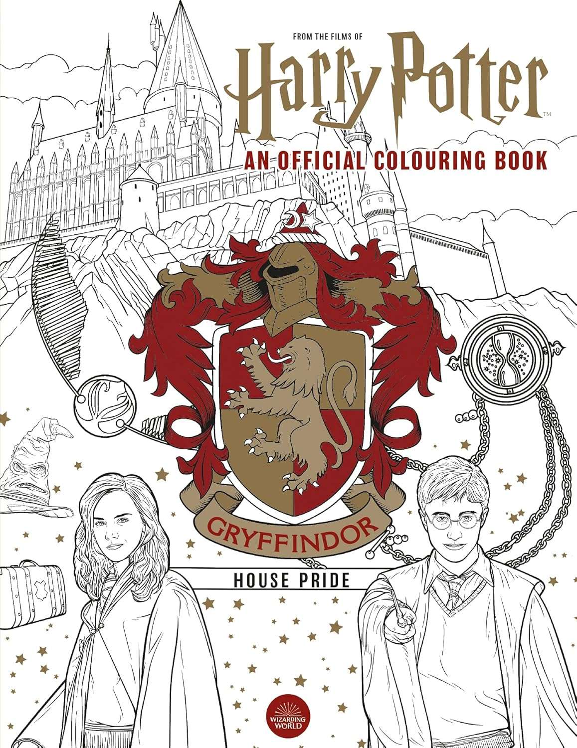 From the Films of Harry Potter: Gryffindor House Pride - An Official Colouring Book
