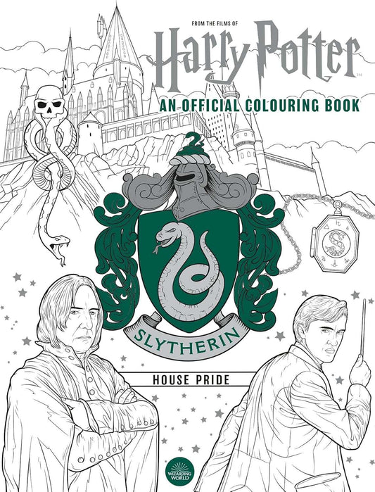 From the Films of Harry Potter: Slytherin House Pride - An Official Colouring Book