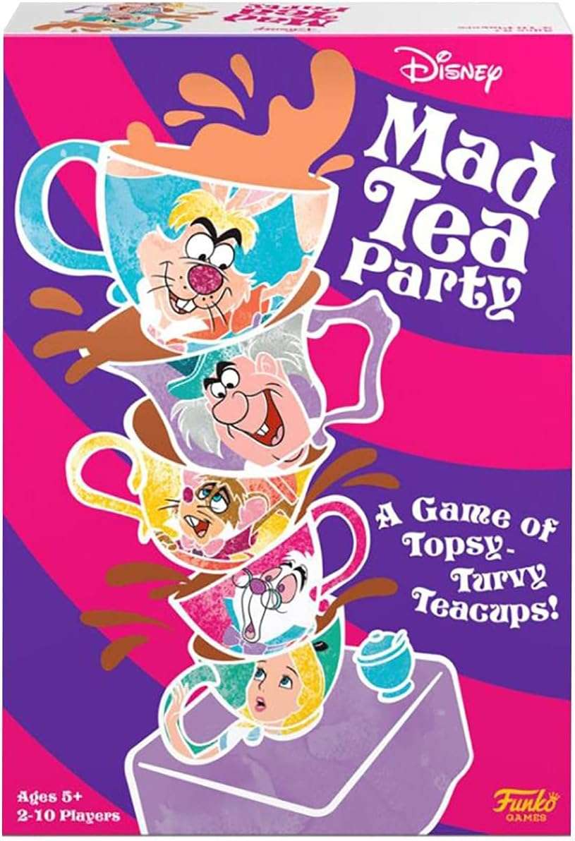 Funko Games Disney Alice in Wonderland Mad Tea Party Game 3