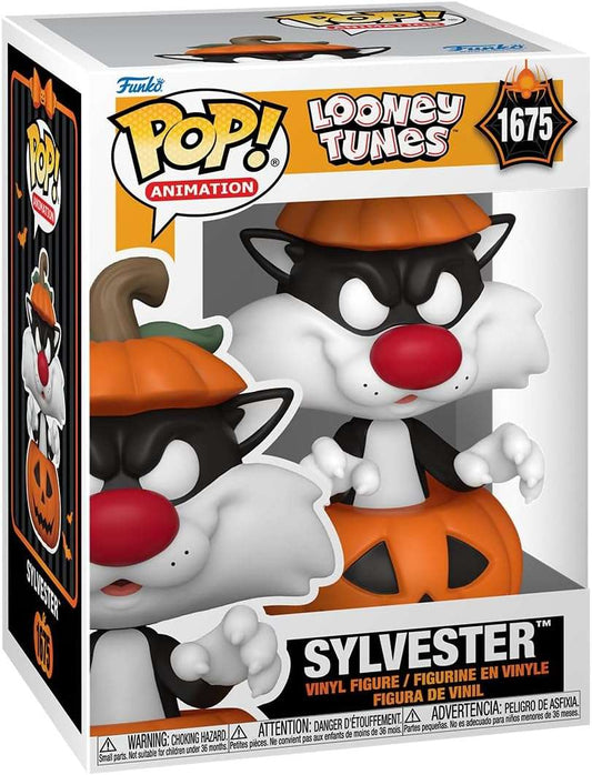 Funko Pop! Vinyl - Animation Looney Tunes Halloween Spooky Pumpkin Sylvester #1675 2