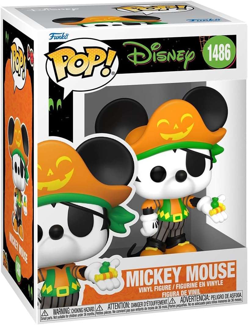 Funko Pop! Vinyl - Disney Halloween Pirate Mickey Mouse #1486 2