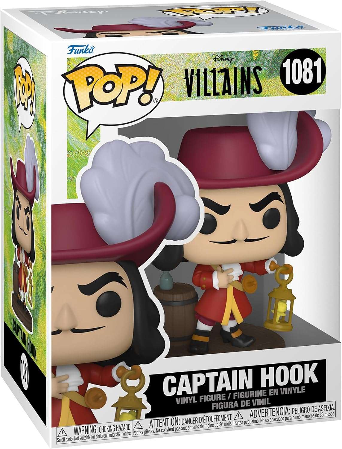 Funko Pop! Vinyl - Disney Villains Captain Hook #1081