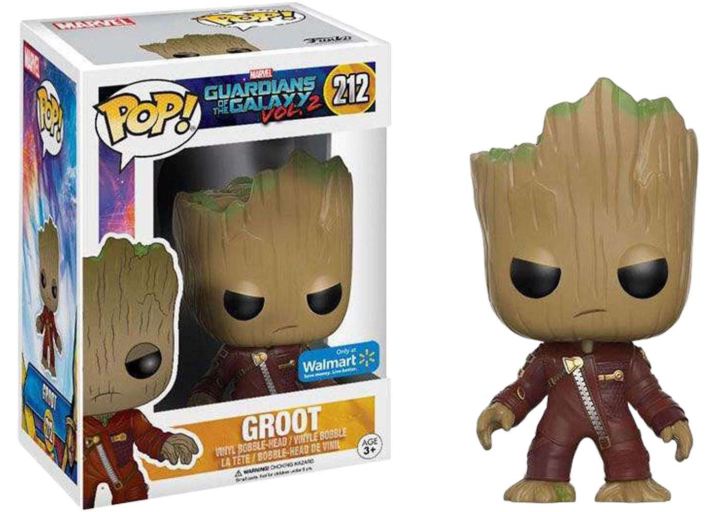 Funko Pop! Vinyl - Marvel Guardians of the Galaxy Vol. 2 Exclusive Groot #212