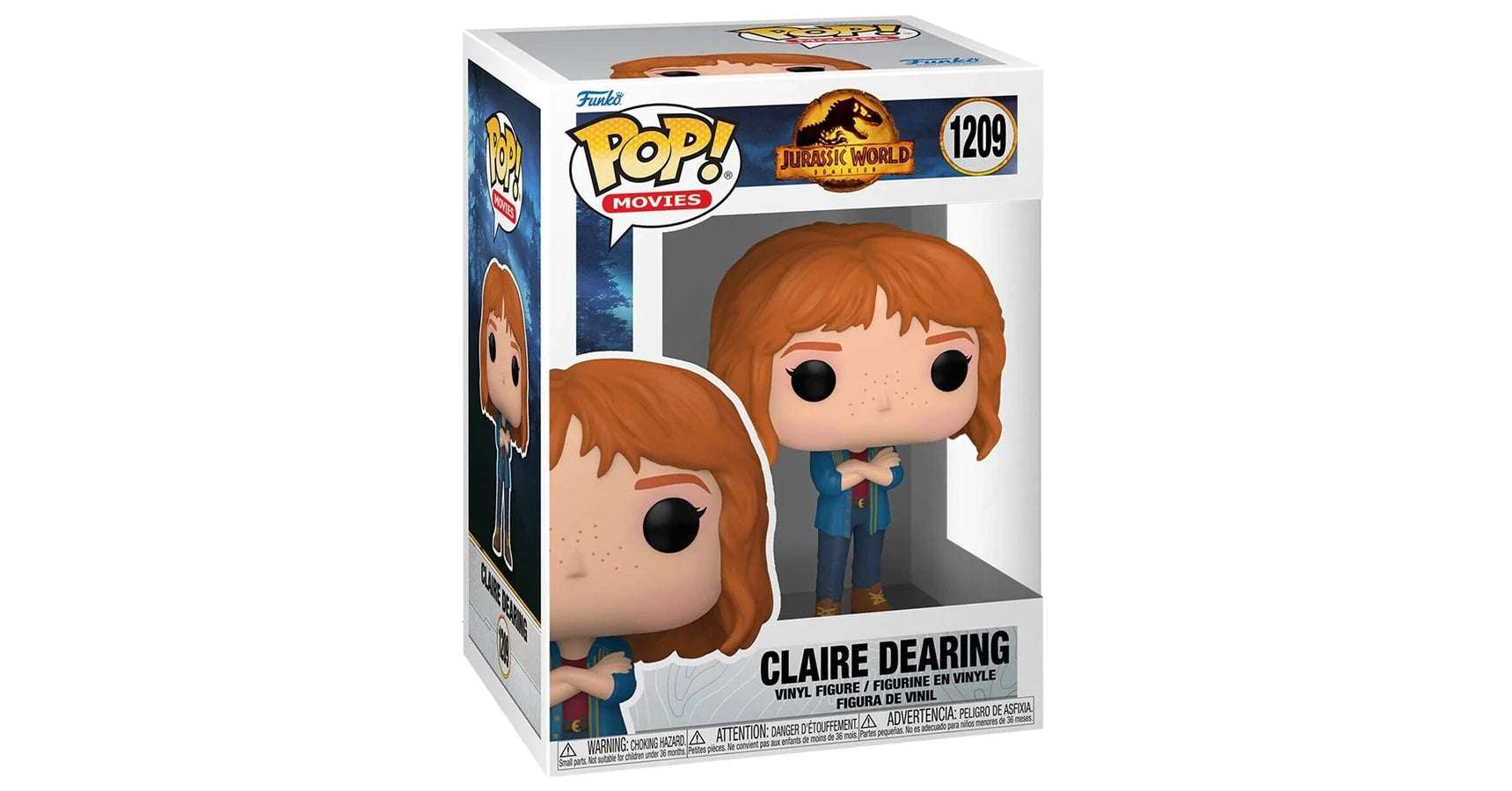Funko Pop! Vinyl - Movies Jurassic World Dominion Claire Dearing #1209