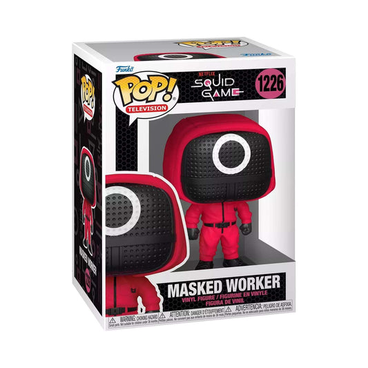 Funko Pop! Vinyl - Television Squid Game Round: Masked Worker #1226
