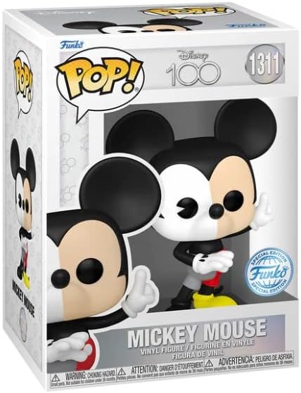 Funko Pop! Vinyl - Disney 100 Mickey Mouse Exclusive Special Edition #1311