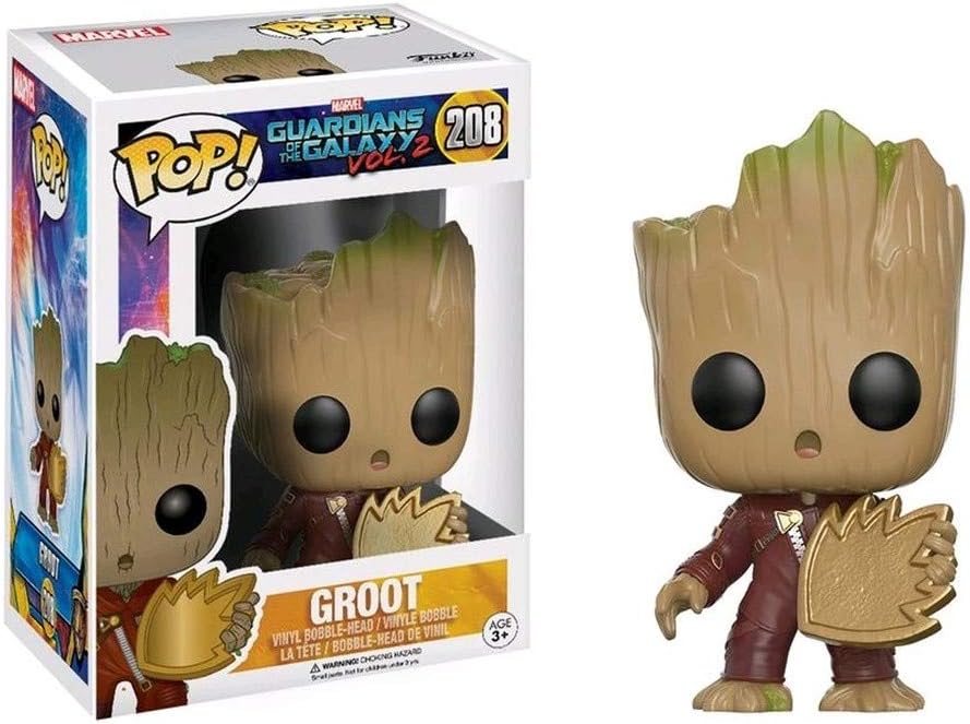 Funko Pop! Vinyl - Marvel Guardians of the Galaxy Vol. 2 Exclusive Groot #208