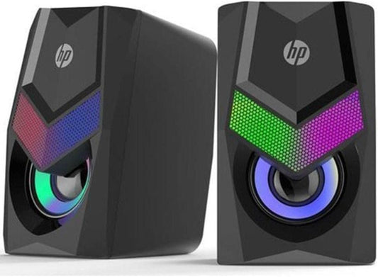 HP Multimedia Speakers DHE-6000 - Stereo Sound with LED Lighting