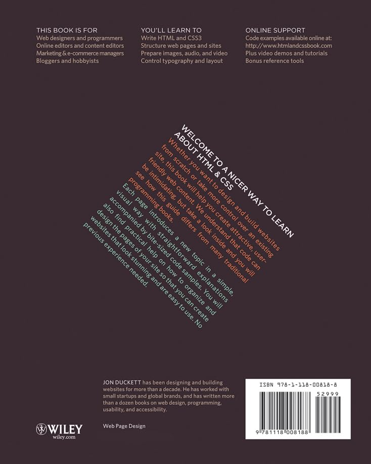 HTML & CSS - Design and Build Websites
