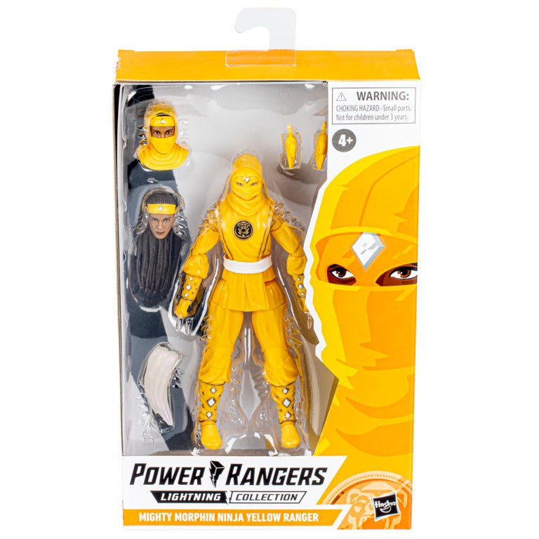 Hasbro Power Rangers Lightning Collection - Collectable Mighty Morphin Ninja Yellow Ranger