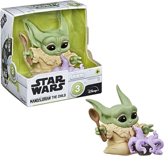 Hasbro Star Wars The Mandalorian Baby Bounties Collection 3: Grogu Tentacle Soup Surprise Figure