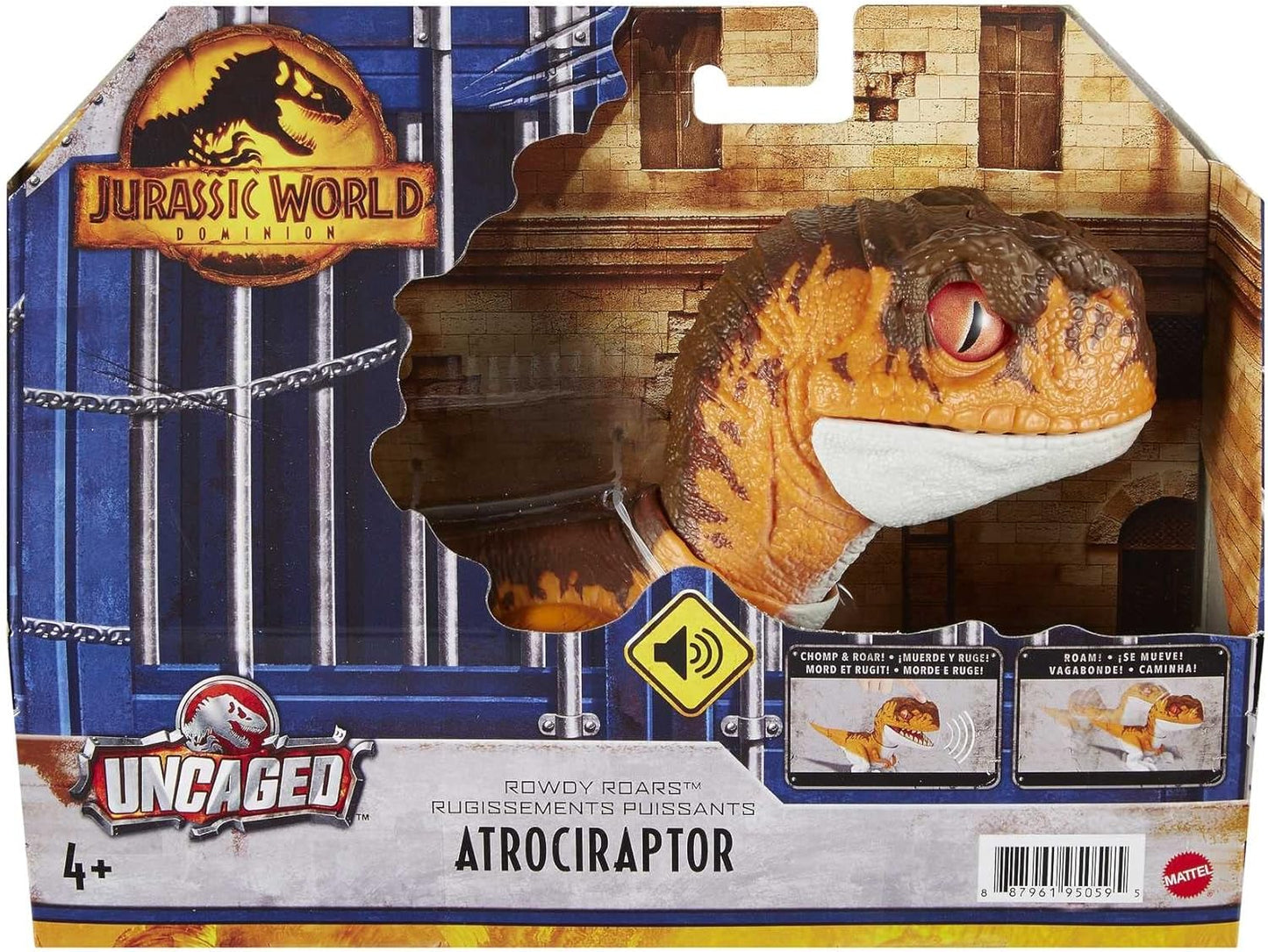 Jurassic World Uncaged Rowdy Roars - Atrociraptor