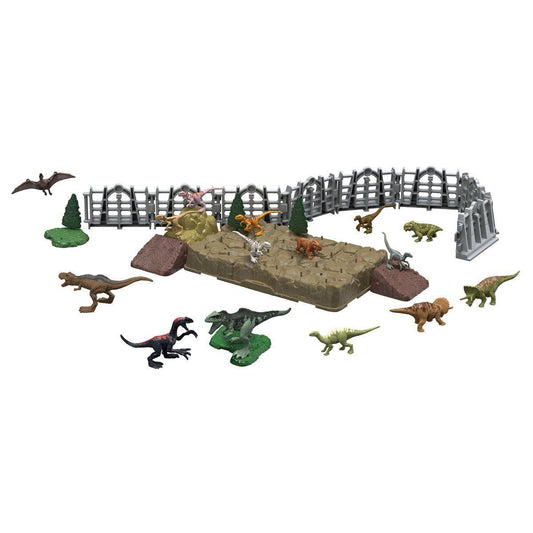 Jurassic World Dominion Minis - Mega On-the-Go Dinosaur Danger Set 2