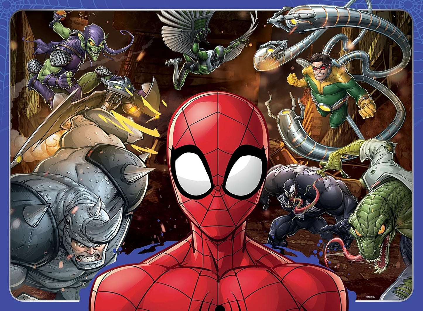 Marvel Spiderman Ravensburger Jigsaw Puzzle - 100 XXL Premium Puzzle