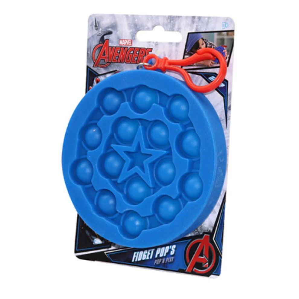 Marvel Avengers Captain America Fidget Pop - Pop 'N Play!