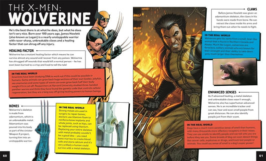 Marvel: The Science of Super Heroes - Wolverine X-Men
