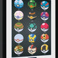 Pokemon: Gotta Catch 'Em All! - Pokeballs Framed Poster