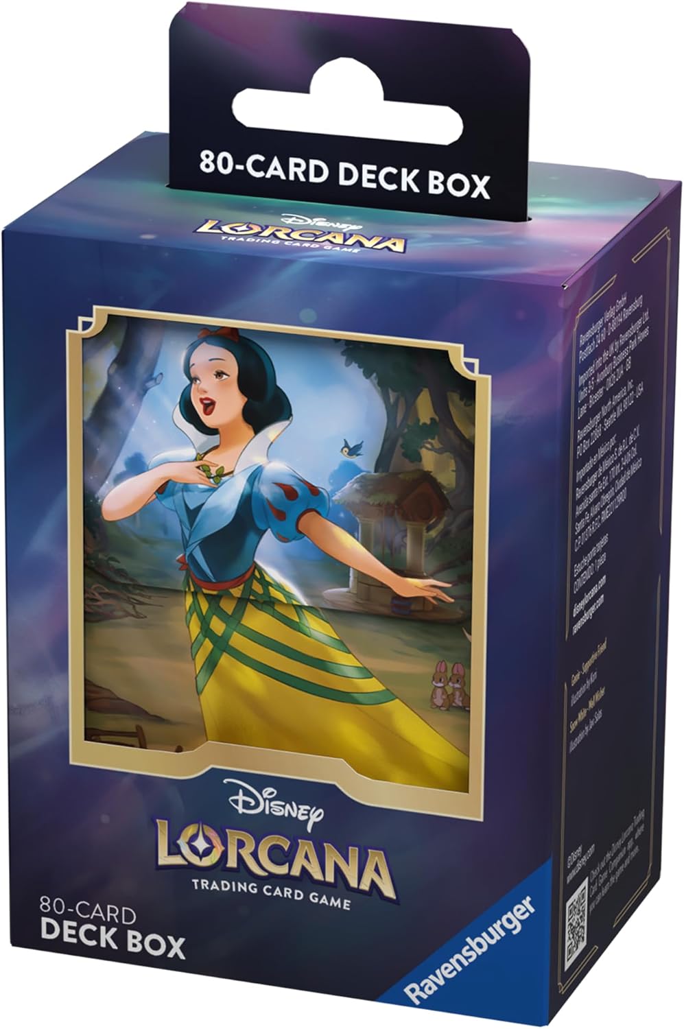 Ravensburger Disney Lorcana Snow White 80 Card Deck Box