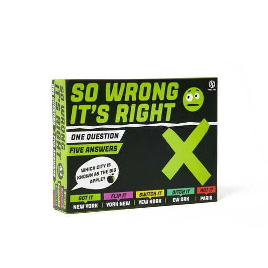 So Wrong It's Right - One Question, Five Answers Board Game 2