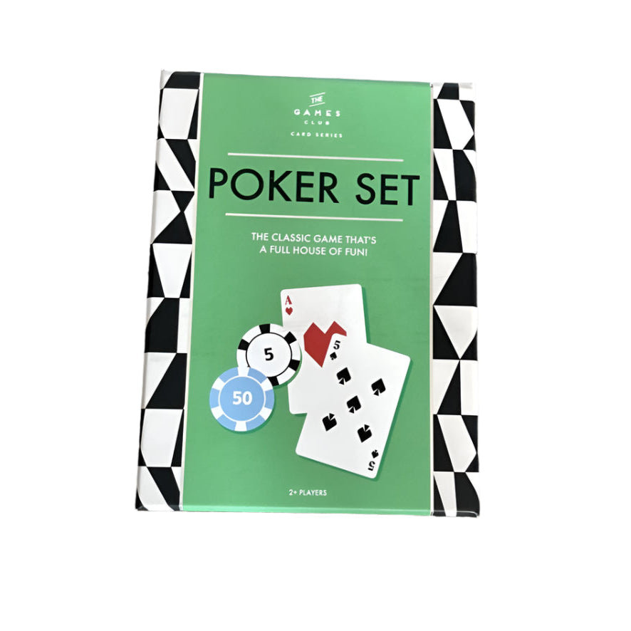 The Games Club Card Series Poker Set