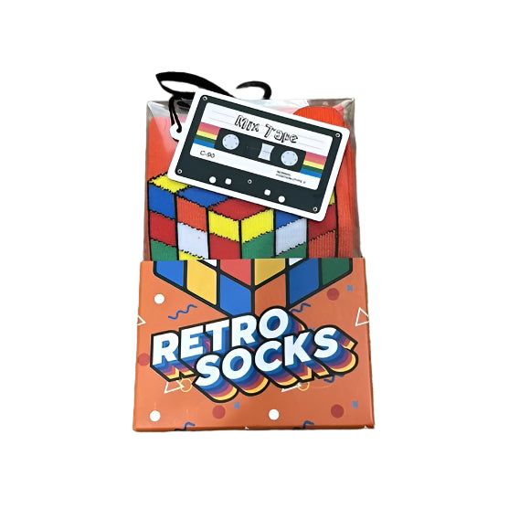 The Orrsum Sock Co. Retro Rubik's Cube Socks