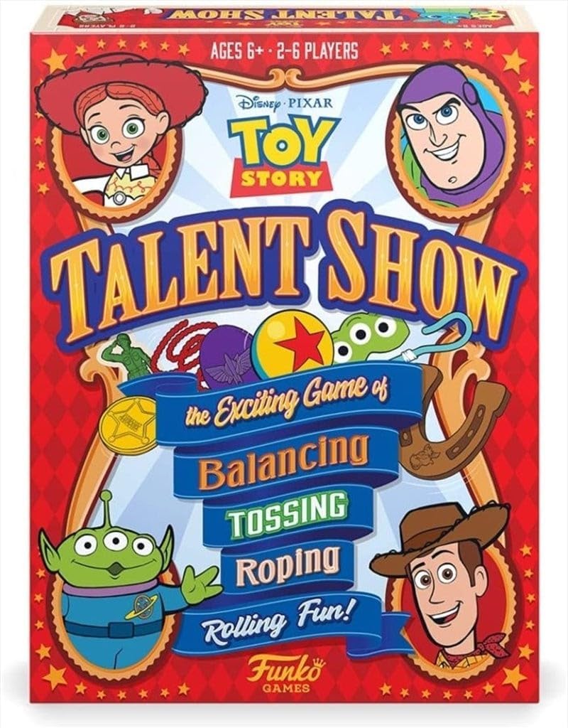 Toy Story Talent Show - The Exciting Game of Balancing, Tossing, Roping, Rolling Fun! 2