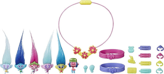 Trolls World Tour Tiny Dancers Greatest Hits - 6 Figures with 16 Accessories and Surprises! 2