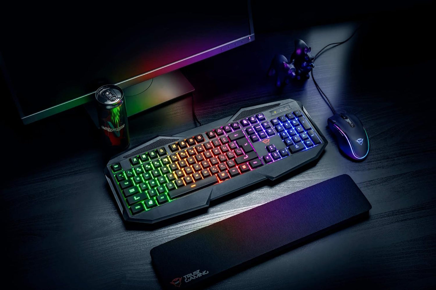 Trust GXT Avonn RGB Gaming Keyboard (Wired)  3