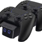 Venom Twin Docking Station for PS5 Dualsense Controllers - 2 USB-C Charging Dongles Included 2