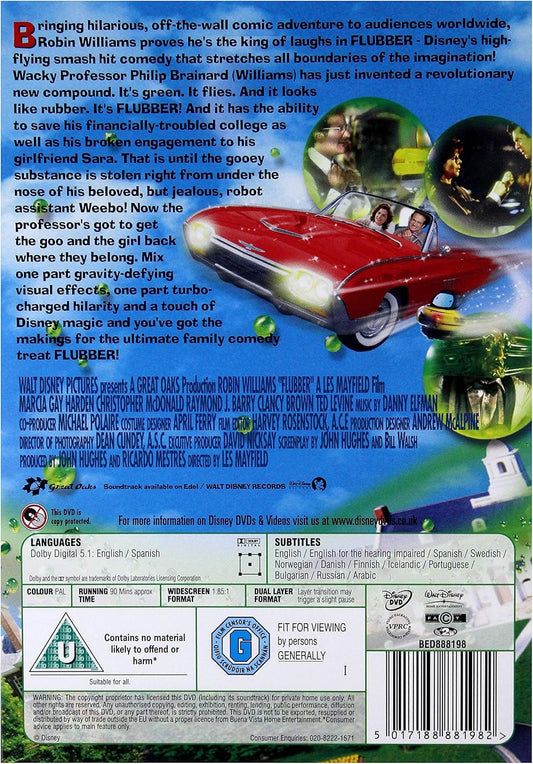 Walt Disney Pictures Presents: Flubber - Disney DVD