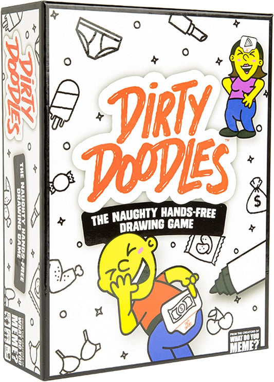 What Do You Meme? Dirty Doodles - The Naughty Hands-Free Drawing Game