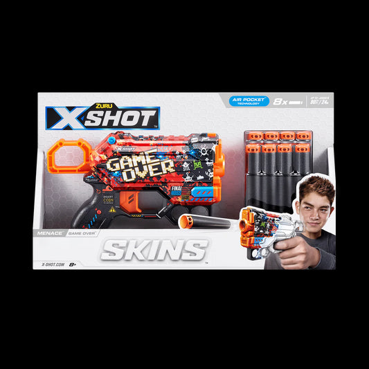 Zuru X-Shot Skins Menace Game Over with Air Pocket Technology